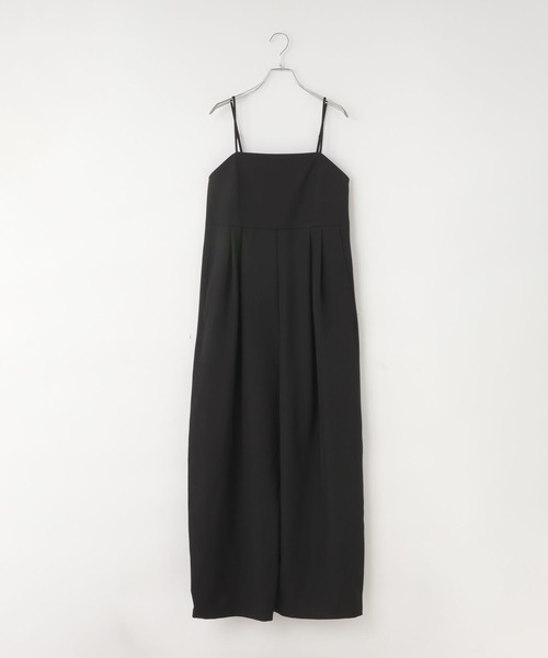 LOWRYS FARM(ローリーズファーム)の「dayme/バレルサロペット 1049020(パンツドレス・レディース・ライトブルー/ブラック・MEDIUM/LARGE)」の2枚目の写真