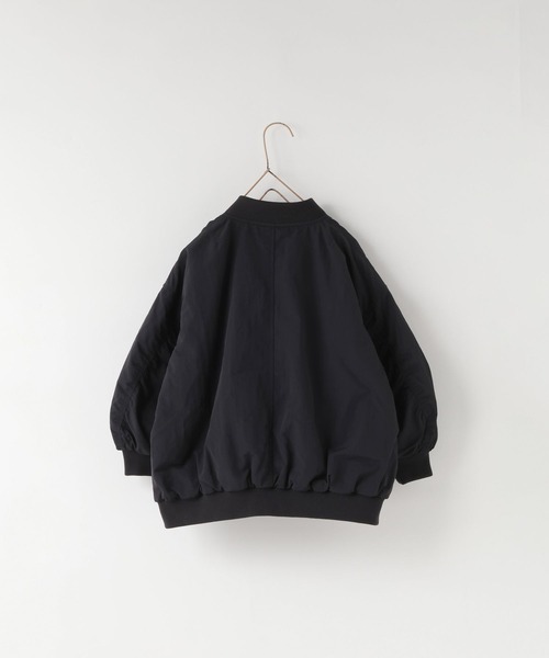 LOWRYS FARM(ローリーズファーム)の「MA-1 1053987(MA-1・キッズ・ブラック/アイボリー・110cm/120cm/130cm/140cm/150cm)」の9枚目の写真