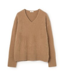 【WEB先行予約】フォックスカシミヤブレンド Vネックプルオーバー
