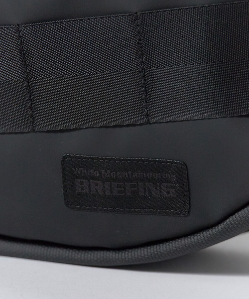 WHITE MOUNTAINEERING(ホワイトマウンテニアリング)の「White Mountaineering/ホワイトマウンテニアリング×BRIEFING/ブリーフィング WM×BRIEFING NEOCHROME CROSS BODY コラボアイテム ナイロン ショルダーバッグ ウエストバッグ メンズ アウトドア カジュアル 2026年秋冬 秋服(ショルダーバッグ・メンズ・ブラック・FREE)」の7枚目の写真