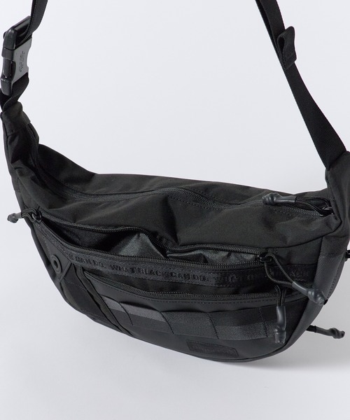 WHITE MOUNTAINEERING(ホワイトマウンテニアリング)の「White Mountaineering/ホワイトマウンテニアリング×BRIEFING/ブリーフィング WM×BRIEFING NEOCHROME CROSS BODY コラボアイテム ナイロン ショルダーバッグ ウエストバッグ メンズ アウトドア カジュアル 2026年秋冬 秋服(ショルダーバッグ・メンズ・ブラック・FREE)」の12枚目の写真