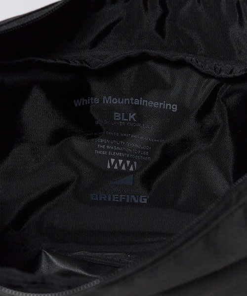WHITE MOUNTAINEERING(ホワイトマウンテニアリング)の「White Mountaineering/ホワイトマウンテニアリング×BRIEFING/ブリーフィング WM×BRIEFING NEOCHROME CROSS BODY コラボアイテム ナイロン ショルダーバッグ ウエストバッグ メンズ アウトドア カジュアル 2026年秋冬 秋服(ショルダーバッグ・メンズ・ブラック・FREE)」の10枚目の写真