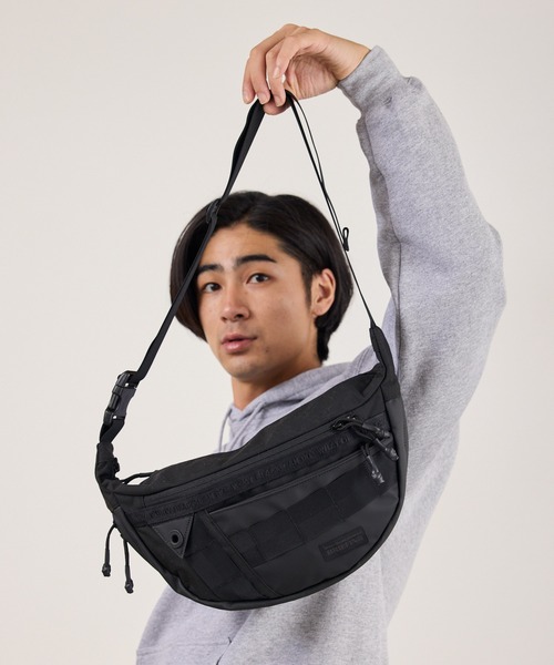 WHITE MOUNTAINEERING(ホワイトマウンテニアリング)の「White Mountaineering/ホワイトマウンテニアリング×BRIEFING/ブリーフィング WM×BRIEFING NEOCHROME CROSS BODY コラボアイテム ナイロン ショルダーバッグ ウエストバッグ メンズ アウトドア カジュアル 2026年秋冬 秋服(ショルダーバッグ・メンズ・ブラック・FREE)」の20枚目の写真
