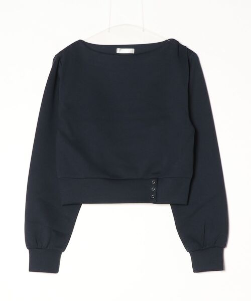 TRUDEA（トルディア）の「スフレドレーププルオーバー（Tシャツ/カットソー・レディース・ネイビー/ライトグレー/ブラウン・MEDIUM/LARGE）」の3枚目の写真