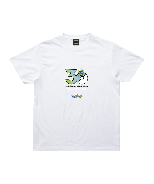 ZOZOSPOT(ゾゾスポット)の「Pokemon 30th Anniversary 1025 T-shirt 「シズクモ」(Tシャツ/カットソー・レディース・ホワイト・SMALL/MEDIUM/LARGE/X-LARGE/XX-LARGE/XXX-LARGE/100cm/110cm/120cm/130cm/140cm/150cm/160cm)」の1枚目の写真