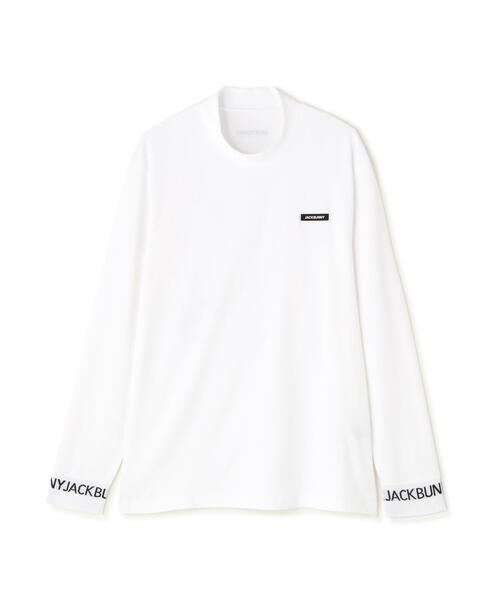 Jack Bunny!!(ジャックバニー)の「ソフトタッチ長袖モックネックカットソー (MENS)(Tシャツ/カットソー・メンズ・ホワイト/イエロー/グリーン/ネイビー・X-LARGE/LARGE/MEDIUM)」の7枚目の写真