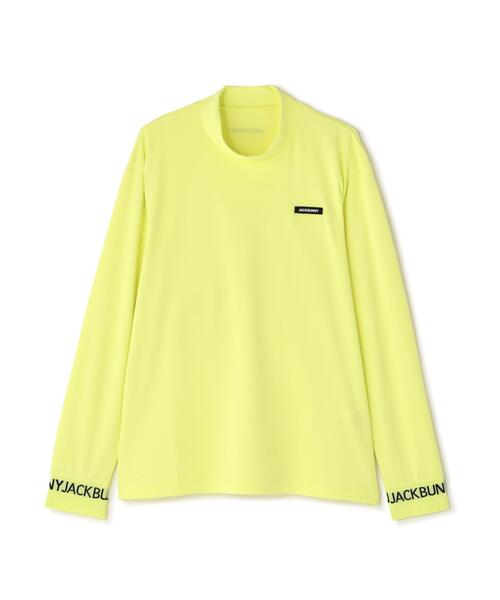 Jack Bunny!!(ジャックバニー)の「ソフトタッチ長袖モックネックカットソー (MENS)(Tシャツ/カットソー・メンズ・ホワイト/イエロー/グリーン/ネイビー・X-LARGE/LARGE/MEDIUM)」の12枚目の写真