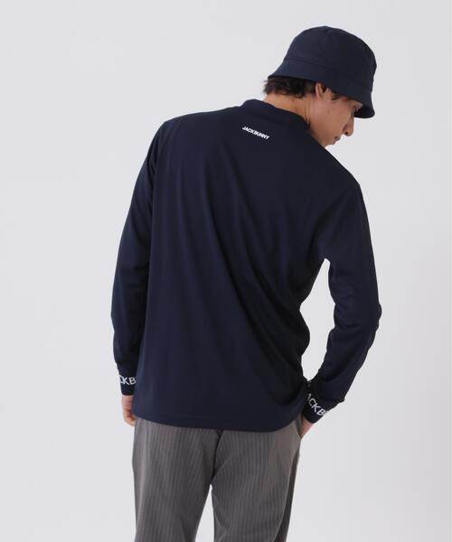 Jack Bunny!!(ジャックバニー)の「ソフトタッチ長袖モックネックカットソー (MENS)(Tシャツ/カットソー・メンズ・ホワイト/イエロー/グリーン/ネイビー・X-LARGE/LARGE/MEDIUM)」の15枚目の写真