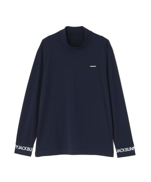 Jack Bunny!!(ジャックバニー)の「ソフトタッチ長袖モックネックカットソー (MENS)(Tシャツ/カットソー・メンズ・ホワイト/イエロー/グリーン/ネイビー・X-LARGE/LARGE/MEDIUM)」の16枚目の写真