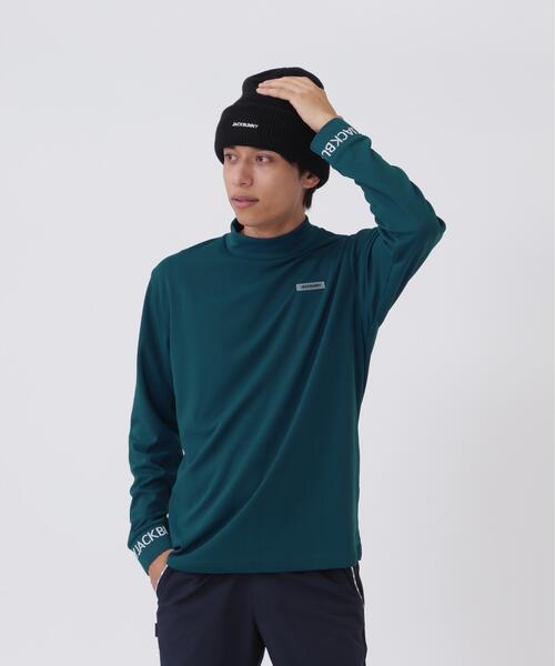 Jack Bunny!!(ジャックバニー)の「ソフトタッチ長袖モックネックカットソー (MENS)(Tシャツ/カットソー・メンズ・ホワイト/イエロー/グリーン/ネイビー・X-LARGE/LARGE/MEDIUM)」の19枚目の写真