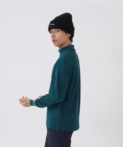 Jack Bunny!!(ジャックバニー)の「ソフトタッチ長袖モックネックカットソー (MENS)(Tシャツ/カットソー・メンズ・ホワイト/イエロー/グリーン/ネイビー・X-LARGE/LARGE/MEDIUM)」の20枚目の写真