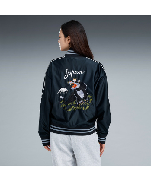 PUMA(プーマ)の「PUMA プーマ ユニセックス T7 スカ ジャケット 4TH(ブルゾン・メンズ・ネイビー/ブラック系その他・MEDIUM/XX-LARGE/X-LARGE/SMALL/LARGE)」の3枚目の写真