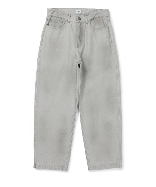 MMLG(エムエムエルジー)の「FADED TIMBER DENIM PANTS (GREY)(デニムパンツ・レディース・その他・SMALL/LARGE/MEDIUM)」の2枚目の写真