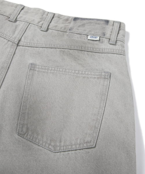 MMLG(エムエムエルジー)の「FADED TIMBER DENIM PANTS (GREY)(デニムパンツ・レディース・その他・SMALL/LARGE/MEDIUM)」の6枚目の写真