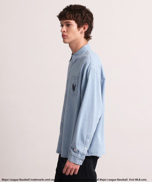 BACK TO THE FIELD（バック トゥー ザ フィールド）の「【MLB】Embroidered Shirt（シャツ/ブラウス・メンズ・ブラウン系/ブルー/ブラック系・MEDIUM/LARGE）」の11枚目の写真