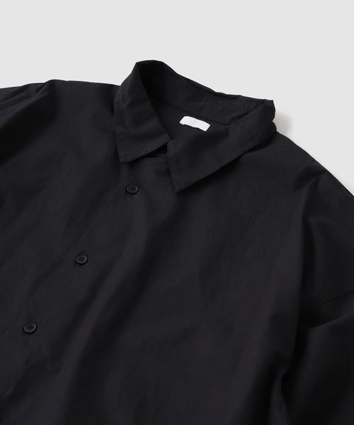 SEEALL（シーオール）の「SEEALL / シーオール REGULAR COLLAR SHIRTS（シャツ/ブラウス・メンズ・ホワイト/ブラック・48/46）」の4枚目の写真