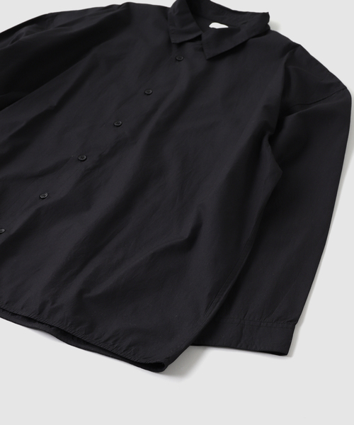 SEEALL（シーオール）の「SEEALL / シーオール REGULAR COLLAR SHIRTS（シャツ/ブラウス・メンズ・ホワイト/ブラック・48/46）」の5枚目の写真