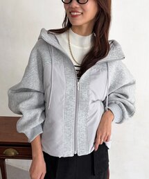Chez toi（シェトワ）の「ボンディング×中綿フードコート（ブルゾン）」