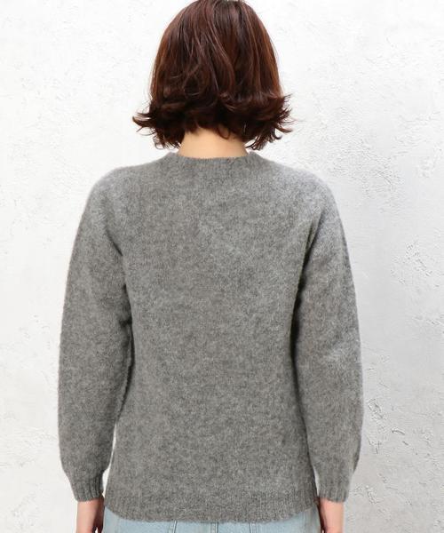 Hurley （ハーレー）の「［ハーレー］HARLEY W Shaggy POニット◆（ニット/セーター・レディース・ライトグレー/ダークブラウン/コバルトブルー/オレンジ・36）」の5枚目の写真