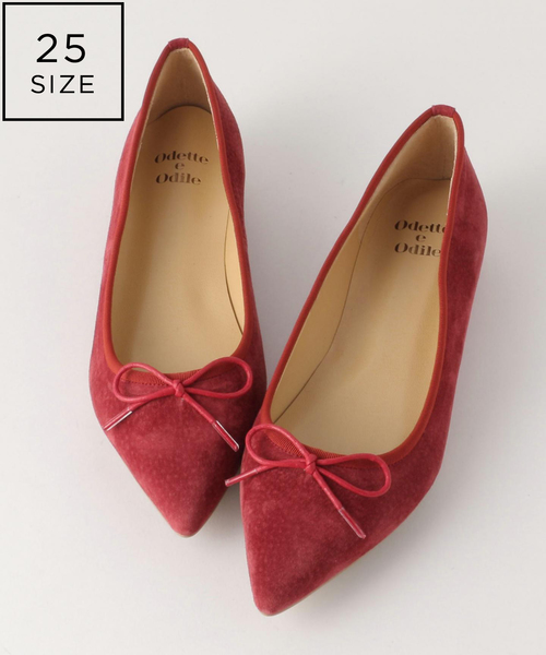ODETTE E ODILE(オデットエオディール)の「O バレリーナウェッジ パンプス20○↑(パンプス・レディース・ブラック/ダークグレー/ダークグリーン/ネイビー/レッド/ワイン/その他1・25cm/23cm/24.5cm/22.5cm/22cm/24cm/23.5cm)」の5枚目の写真