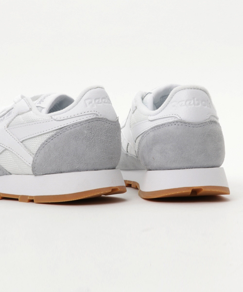 Reebok(リーボック)の「クラシックレザー パーフェクト スプリット パック Reebok CLASSIC(リーボック クラシック)(スニーカー・レディース・ホワイト×グレー・24.0cm/25.0cm/23.0cm/23.5cm/22.5cm/26.0cm/24.5cm/25.5cm/22.0cm)」の9枚目の写真