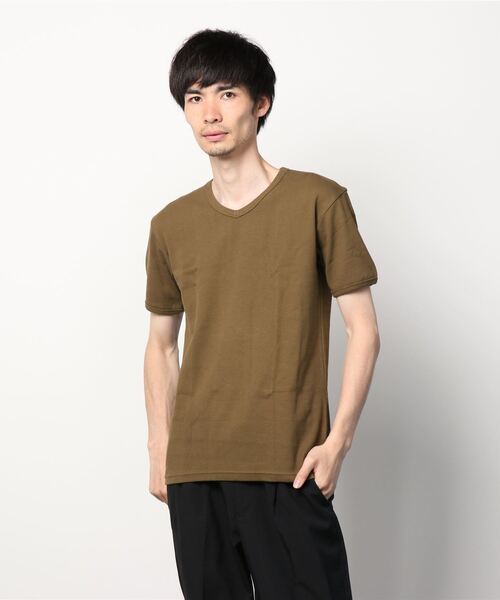 Avirex アヴィレックス メンズ Daily S S V Neck T Shirt デイリー 半袖 Vネック Tシャツ Tシャツ カットソー Avirex アヴィレックス のファッション通販 Zozotown