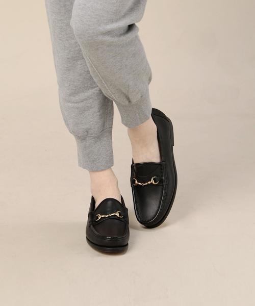 BEAUTY&YOUTH UNITED ARROWS（ビューティーアンドユースユナイテッドアローズ）の「【別注】＜CAMINANDO＞レザービットローファー（ローファー・レディース・ブラック・6/7/8）」の2枚目の写真