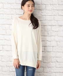 LEPSIM | ポンチドレープ2WAYプルオーバー　734938(Tシャツ/カットソー)