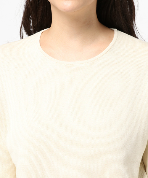 STUDIOUS(ステュディオス)の「【STUDIOUS】milano rib knit(ニット/セーター・レディース・ダークオリーブ/レッド/ホワイト・FREE)」の10枚目の写真