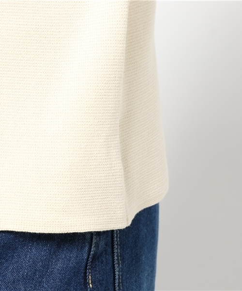 STUDIOUS(ステュディオス)の「【STUDIOUS】milano rib knit(ニット/セーター・レディース・ダークオリーブ/レッド/ホワイト・FREE)」の5枚目の写真