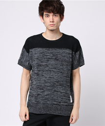 ICHIMILE GRATORY イチミリグラトリー / football knit t-shirts フットボールニットTシャツ / IMG-K7