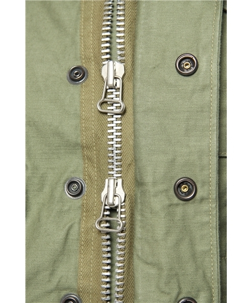 AMERICAN RAG CIE(アメリカンラグシー)の「marka×AMERICAN RAG CIE マーカ×アメリカンラグ シー(213-MRK-M10L-10BL01C)(ミリタリージャケット・レディース・オリーブ/ブラック・1/FREE)」の11枚目の写真