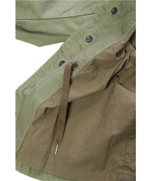 AMERICAN RAG CIE(アメリカンラグシー)の「marka×AMERICAN RAG CIE マーカ×アメリカンラグ シー(213-MRK-M10L-10BL01C)(ミリタリージャケット・レディース・オリーブ/ブラック・1/FREE)」の14枚目の写真