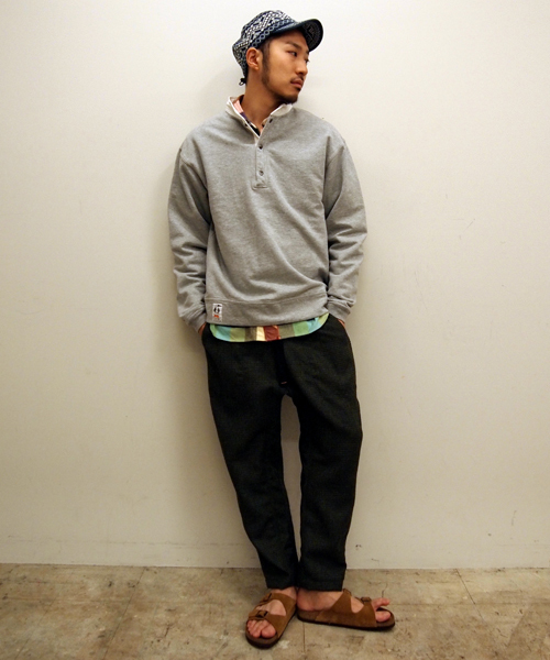 BEAMS（ビームス）の「□CHUMS×BEAMS / 別注 ハリケーントップ（スウェット・メンズ・グレー/ブラック/ネイビー・MEDIUM/LARGE）」の5枚目の写真