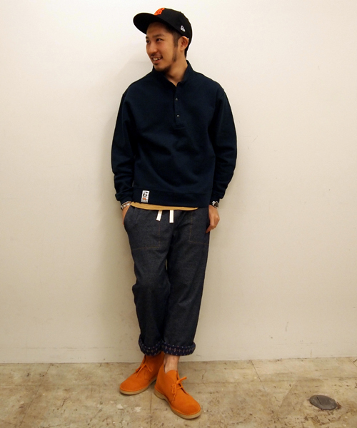 BEAMS（ビームス）の「□CHUMS×BEAMS / 別注 ハリケーントップ（スウェット・メンズ・グレー/ブラック/ネイビー・MEDIUM/LARGE）」の7枚目の写真