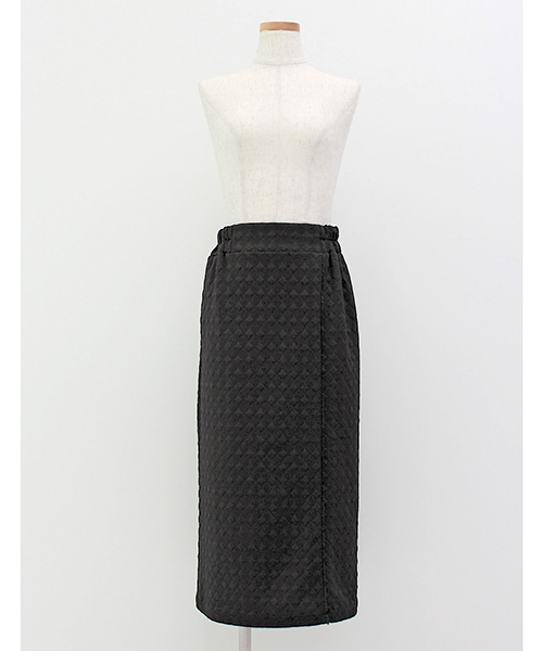 シロップ.(シロップ.)の「きれいIラインのカットソータイトスカート(スカート・レディース・クリーム/ブラック・MEDIUM/SMALL/LARGE/X-LARGE/XX-LARGE)」の9枚目の写真