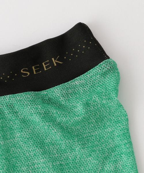 UNITED ARROWS（ユナイテッドアローズ）の「＜SEEK（シーク）＞ C/OFF MESH BOXER ■■■（ボクサーパンツ・メンズ・ライム/ネイビー・MEDIUM/LARGE）」の3枚目の写真