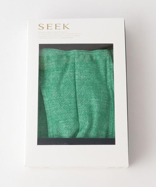 UNITED ARROWS（ユナイテッドアローズ）の「＜SEEK（シーク）＞ C/OFF MESH BOXER ■■■（ボクサーパンツ・メンズ・ライム/ネイビー・MEDIUM/LARGE）」の6枚目の写真