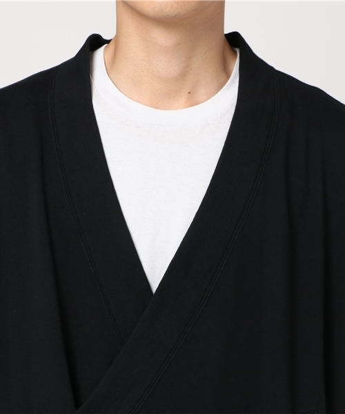 CABANE de ZUCCa（カバンドズッカ）の「S (S)ミニ裏毛（カーディガン/ボレロ・メンズ・グリーン/カーキ/ブラック・M size）」の7枚目の写真