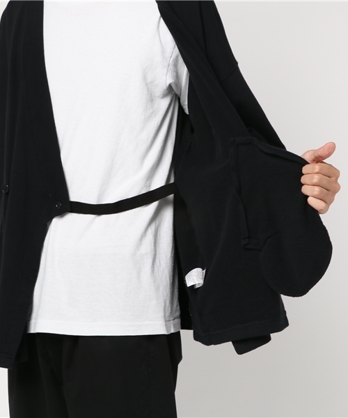 CABANE de ZUCCa（カバンドズッカ）の「S (S)ミニ裏毛（カーディガン/ボレロ・メンズ・グリーン/カーキ/ブラック・M size）」の10枚目の写真