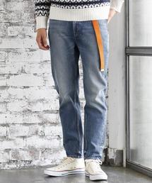 coen | ワイドソフトテーパードデニムパンツ(デニムパンツ)