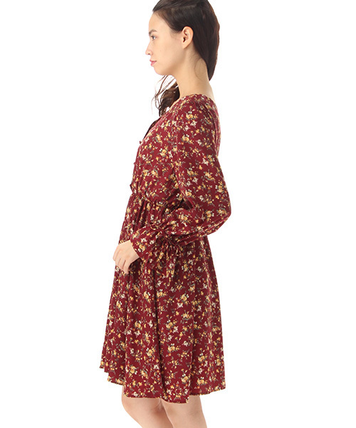 Honeys（ハニーズ）の「花柄ワンピース（ワンピース・レディース・ブラック系その他/ブルー系その他/レッド系その他・M/L）」の19枚目の写真