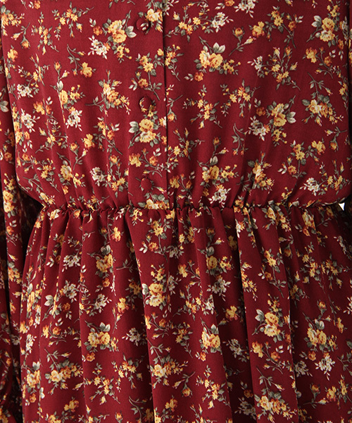 Honeys（ハニーズ）の「花柄ワンピース（ワンピース・レディース・ブラック系その他/ブルー系その他/レッド系その他・M/L）」の20枚目の写真