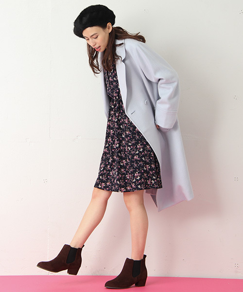 Honeys（ハニーズ）の「花柄ワンピース（ワンピース・レディース・ブラック系その他/ブルー系その他/レッド系その他・M/L）」の21枚目の写真