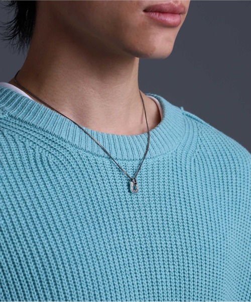 LION HEART（ライオンハート）の「“LUCK”カービングネックレス/シルバー925【LION HEART / ライオンハート】（ネックレス・メンズ・シルバー/ブラック・FREE）」の21枚目の写真