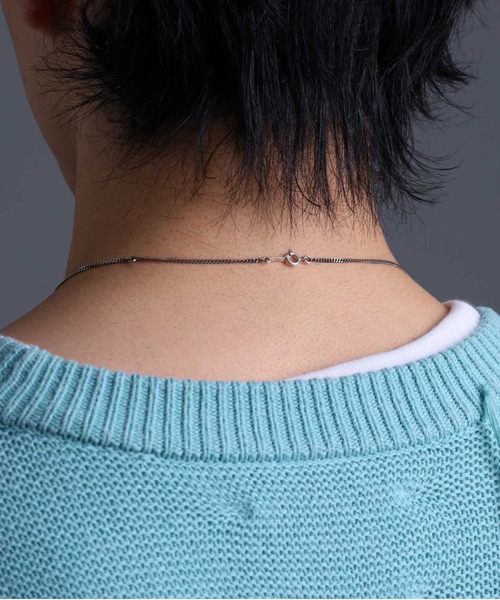 LION HEART（ライオンハート）の「“LUCK”カービングネックレス/シルバー925【LION HEART / ライオンハート】（ネックレス・メンズ・シルバー/ブラック・FREE）」の19枚目の写真