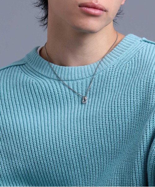 LION HEART（ライオンハート）の「“LUCK”カービングネックレス/シルバー925【LION HEART / ライオンハート】（ネックレス・メンズ・シルバー/ブラック・FREE）」の16枚目の写真