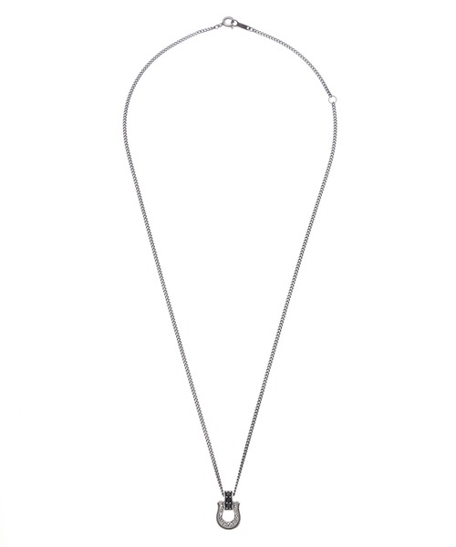 LION HEART（ライオンハート）の「“LUCK”カービングネックレス/シルバー925【LION HEART / ライオンハート】（ネックレス・メンズ・シルバー/ブラック・FREE）」の11枚目の写真