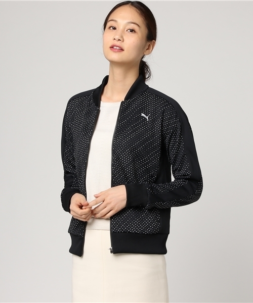 PUMA（プーマ）の「エナジー リブクルーネック トレーニングジャケット 