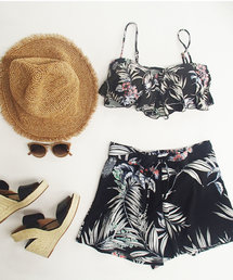 Reir�i���C�[���j�́u�yReir�@Beach�i���C�[���r�[�`�j�zSopy Flower�t���A�g�b�v�@�r�L�j�@�Z�b�g�A�b�v�@�����i�㉺�ʔ���j�i�����j�v